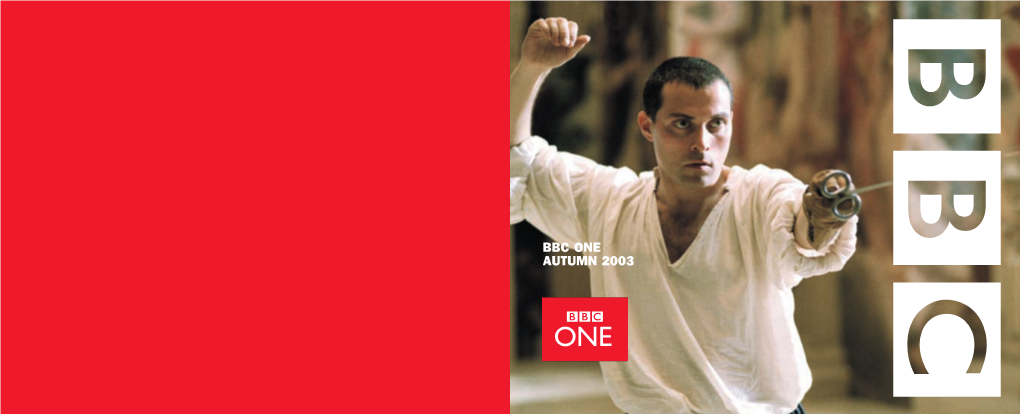 Bbc One Autumn 2003 the Coming Season on Bbc One