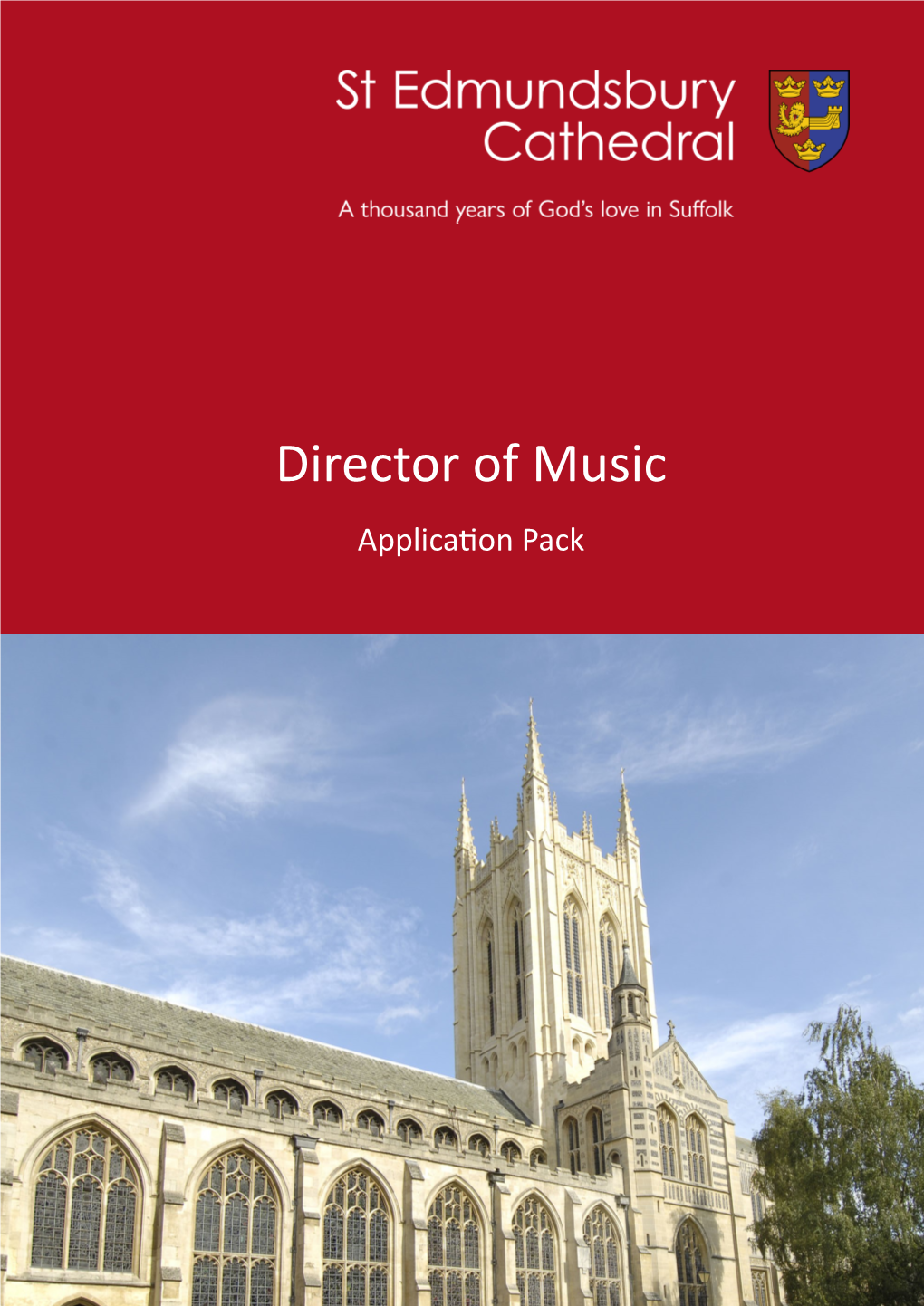 Director of Music Application Pack