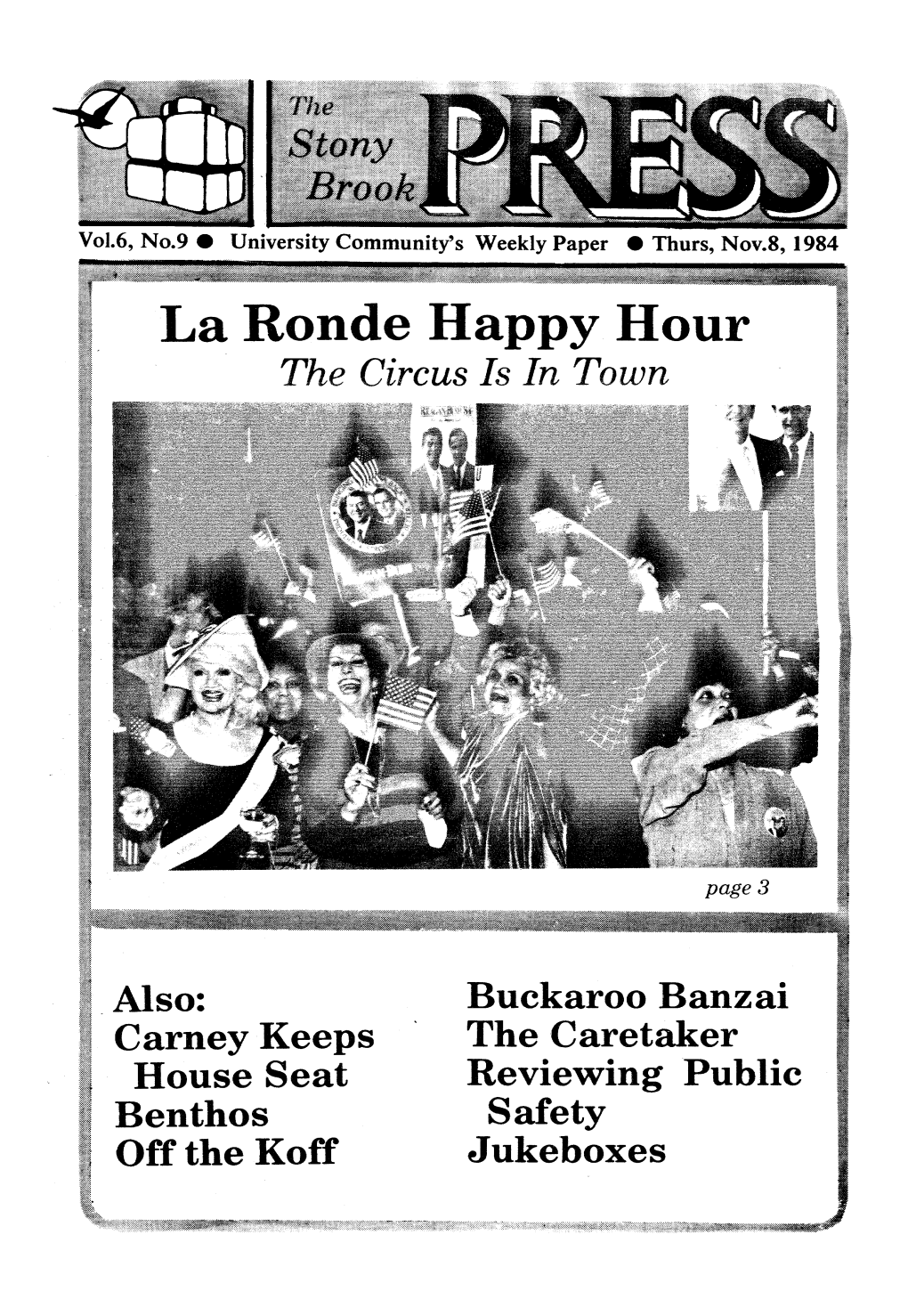 La Ronde Happy Hour the Circus Is in Town
