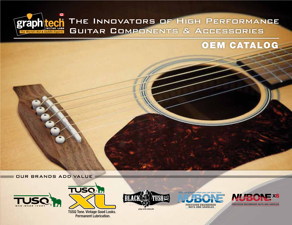 The Innovators of High Performance Guitar Components & Accessories