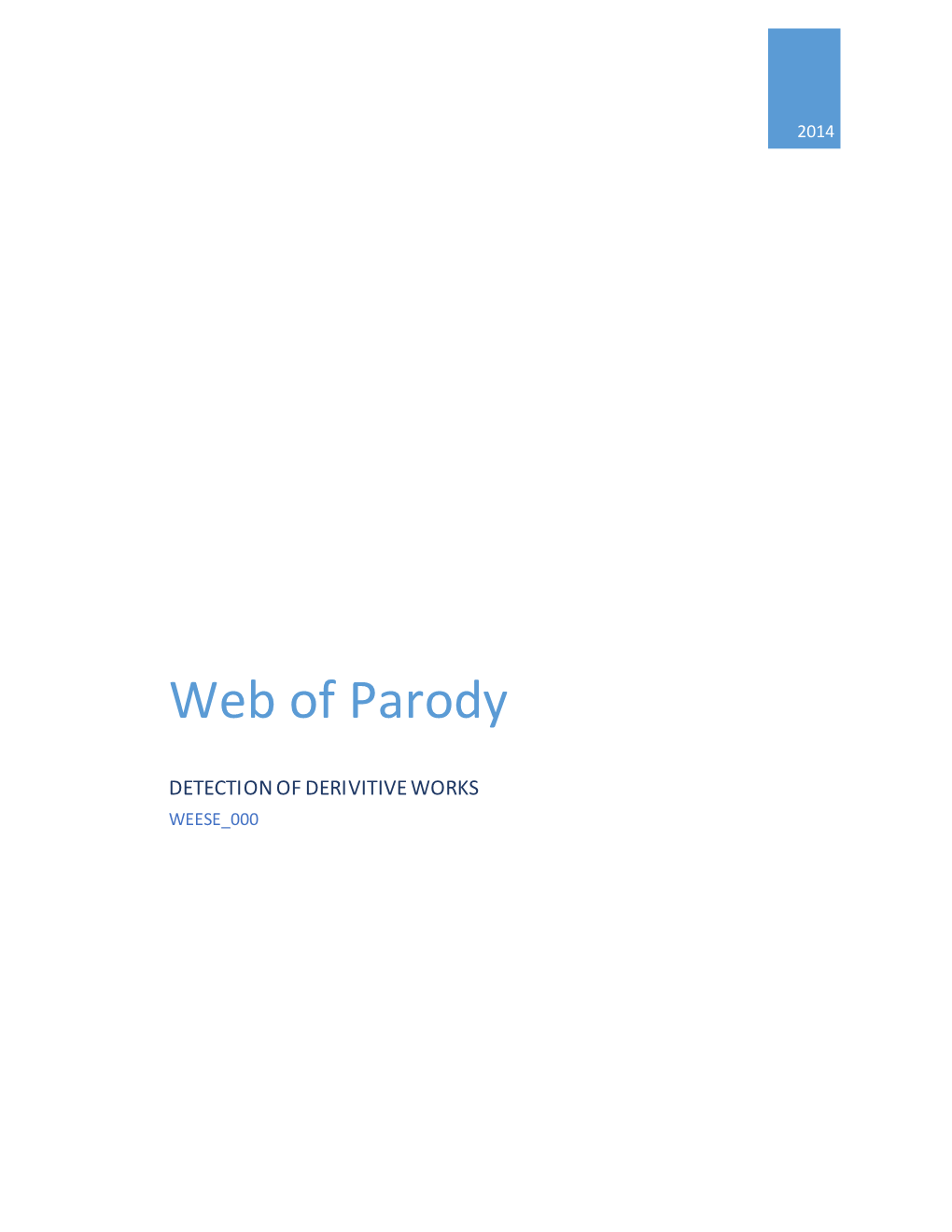 Web of Parody