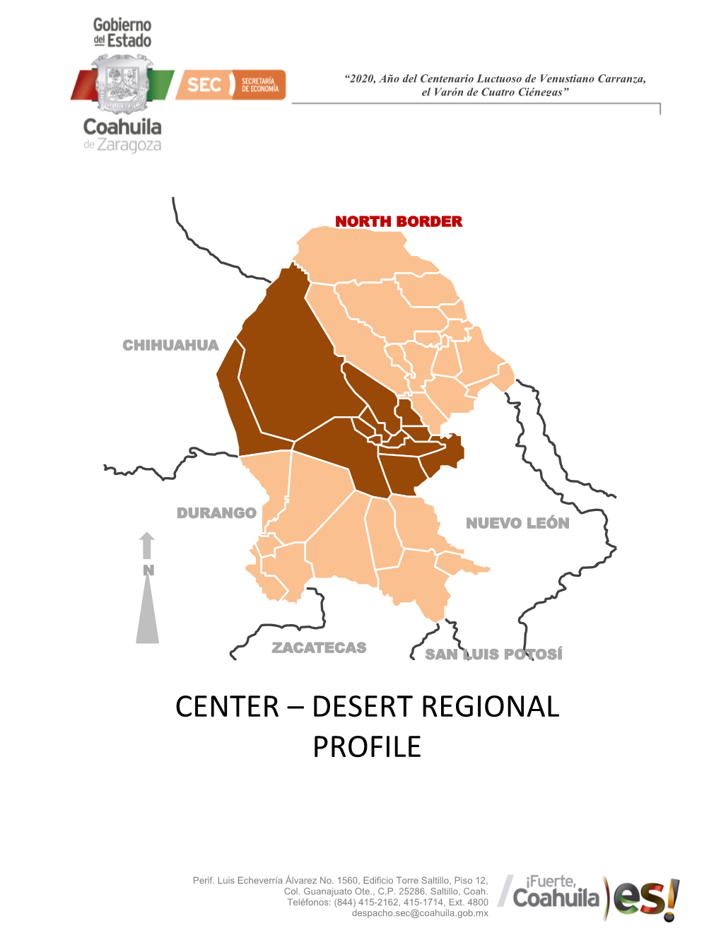 Center – Desert Regional Profile