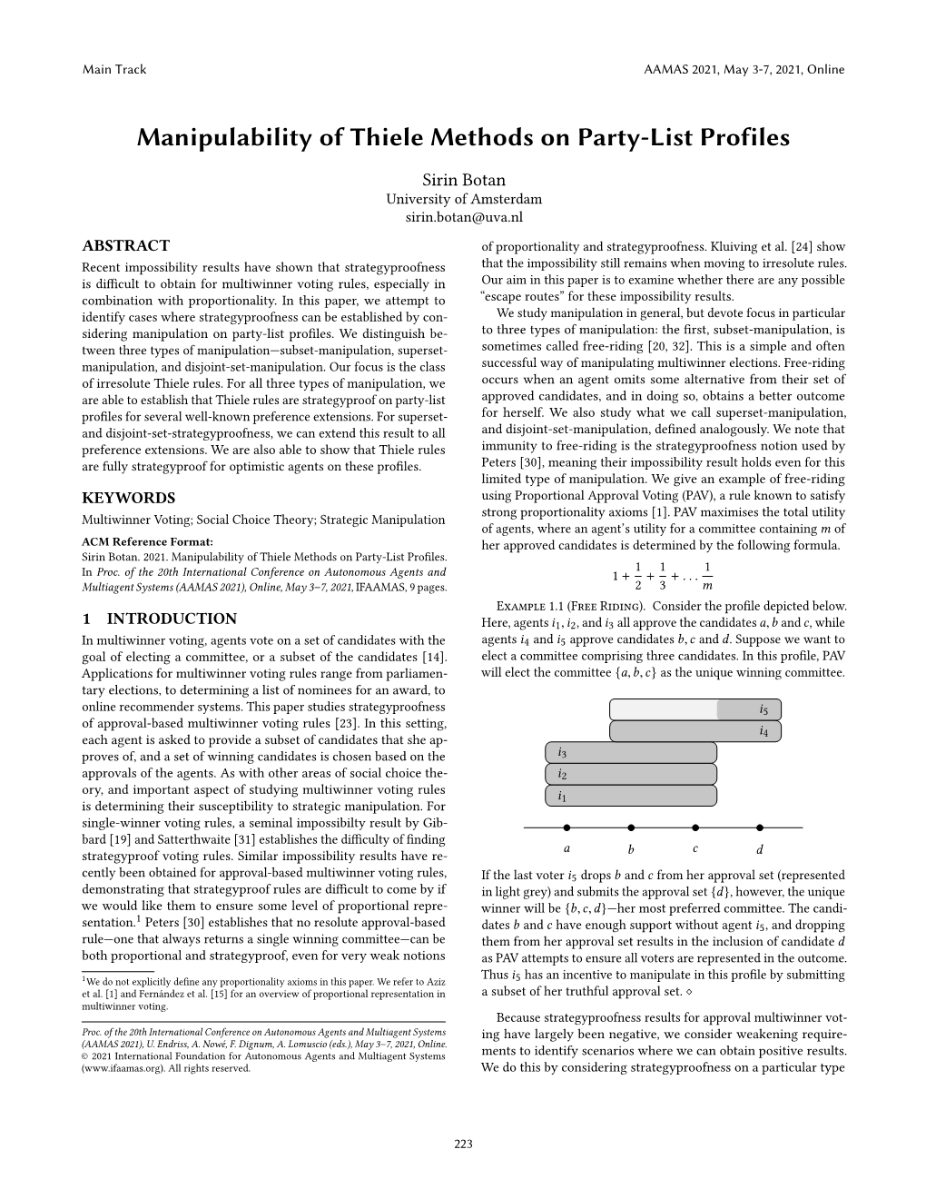 Manipulability of Thiele Methods on Party-List Profiles