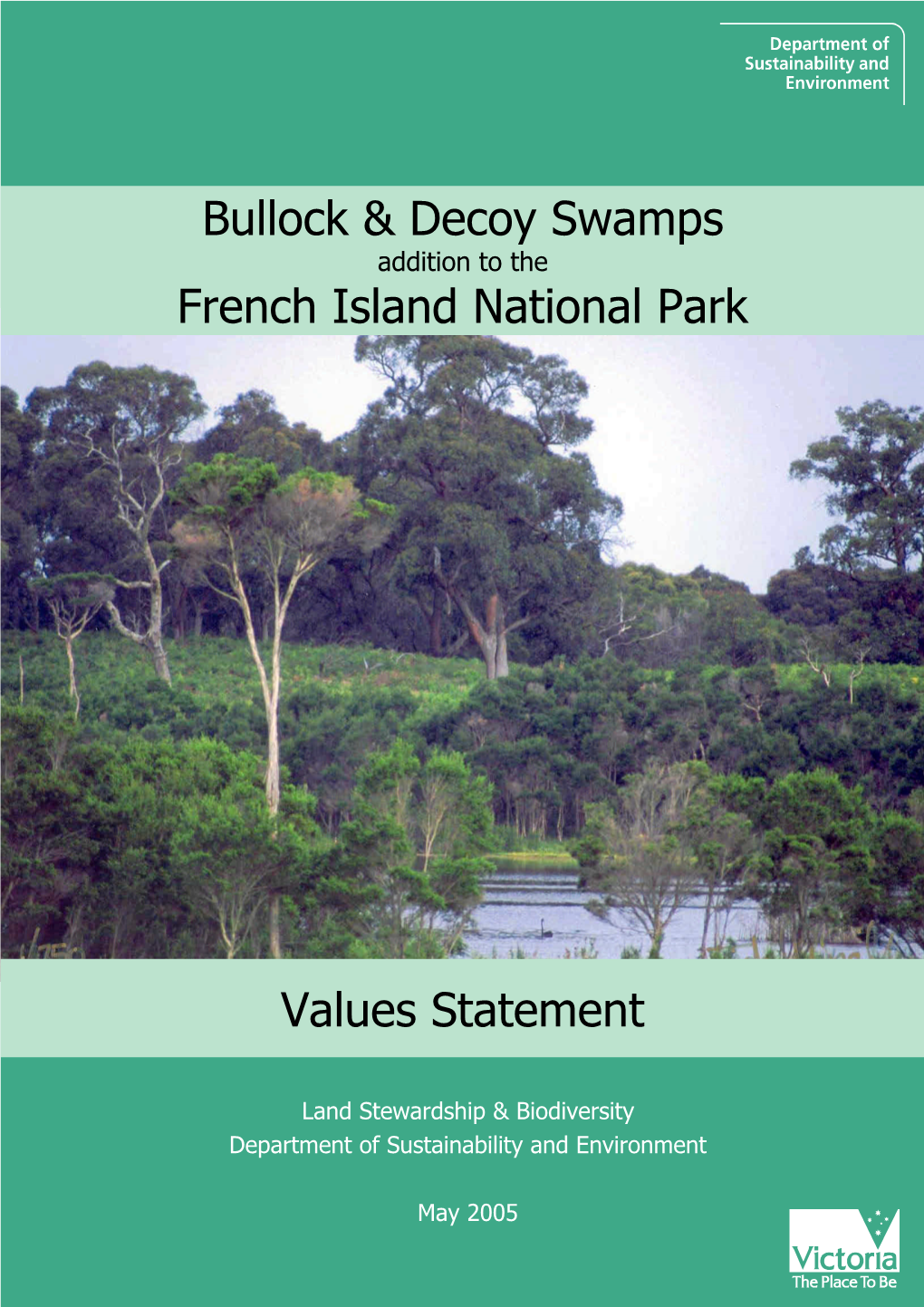 Bullock & Decoy Swamps French Island National Park Values