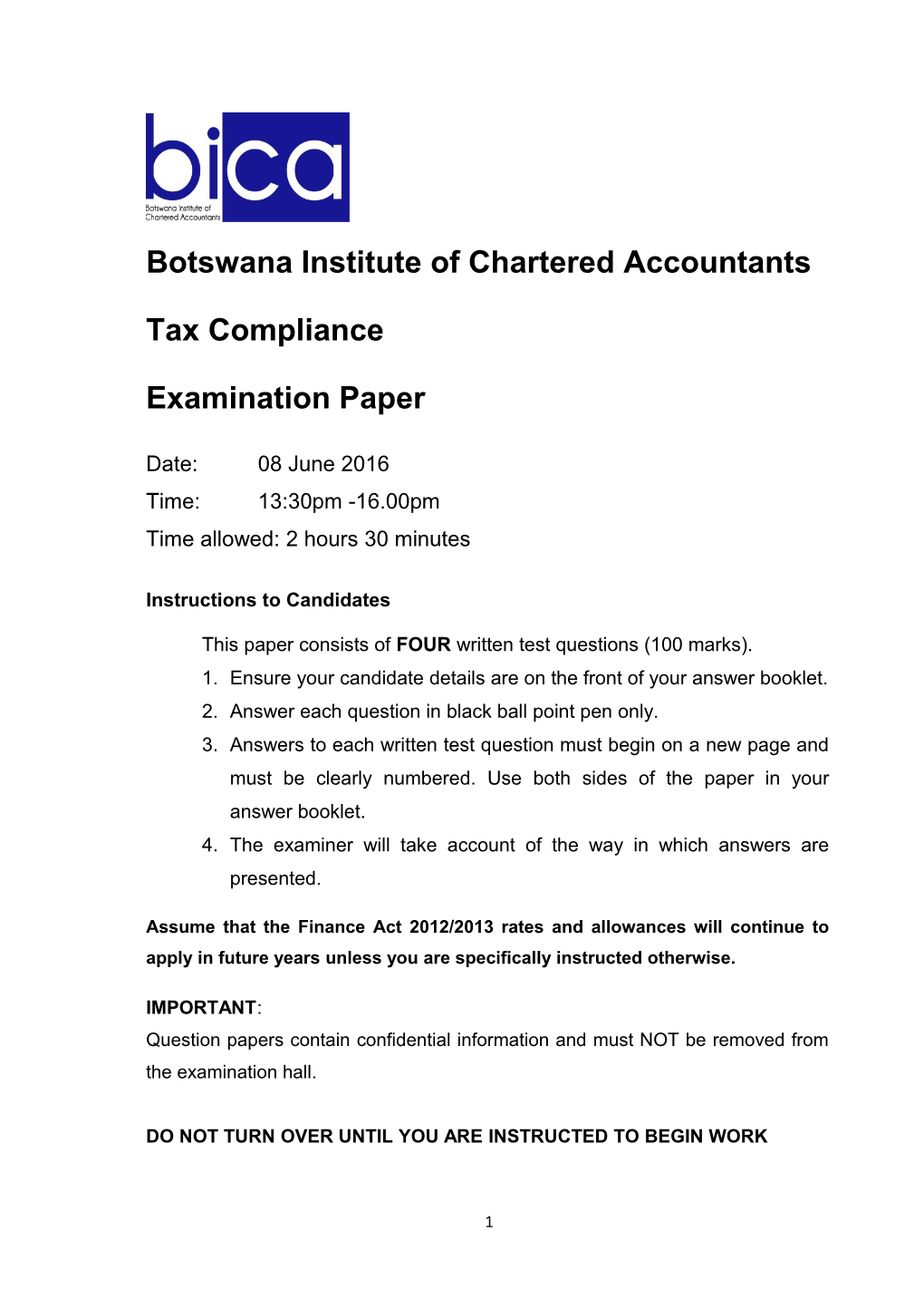 Botswana Institute of Chartered Accountants