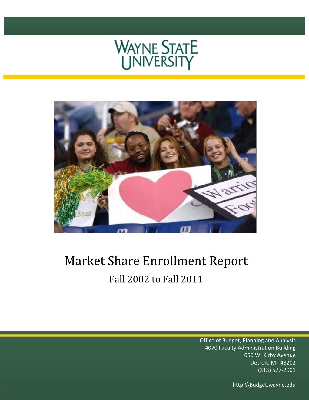 Marketshare Enrollment Report