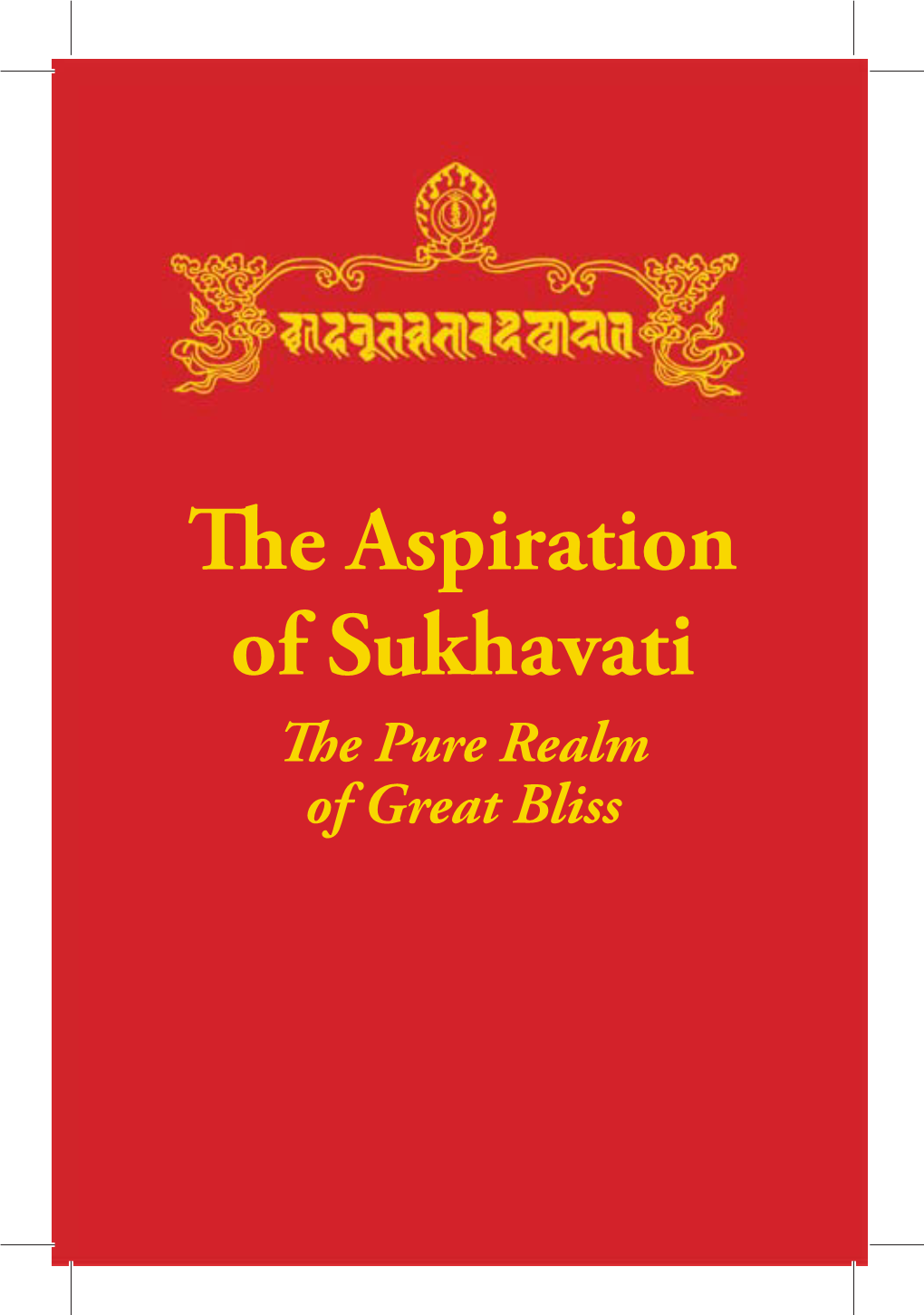 The Aspiration of Sukhavati
