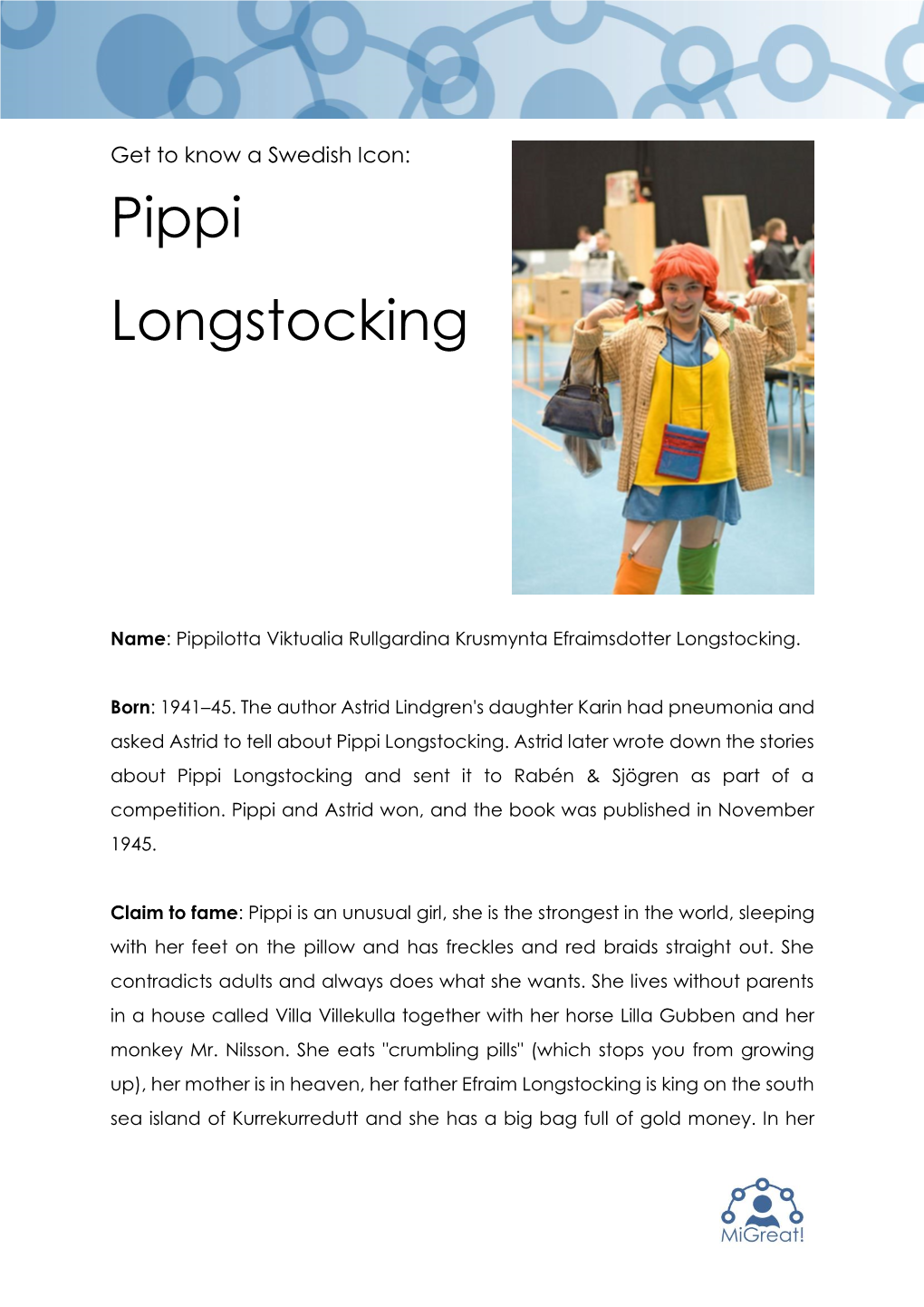 Pippi Longstocking