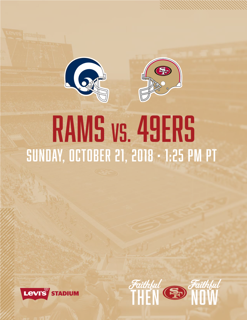 Sunday, October 21, 2018 . 1:25 Pm PT SAN FRANCISCO 49ERS GAME RELEASE