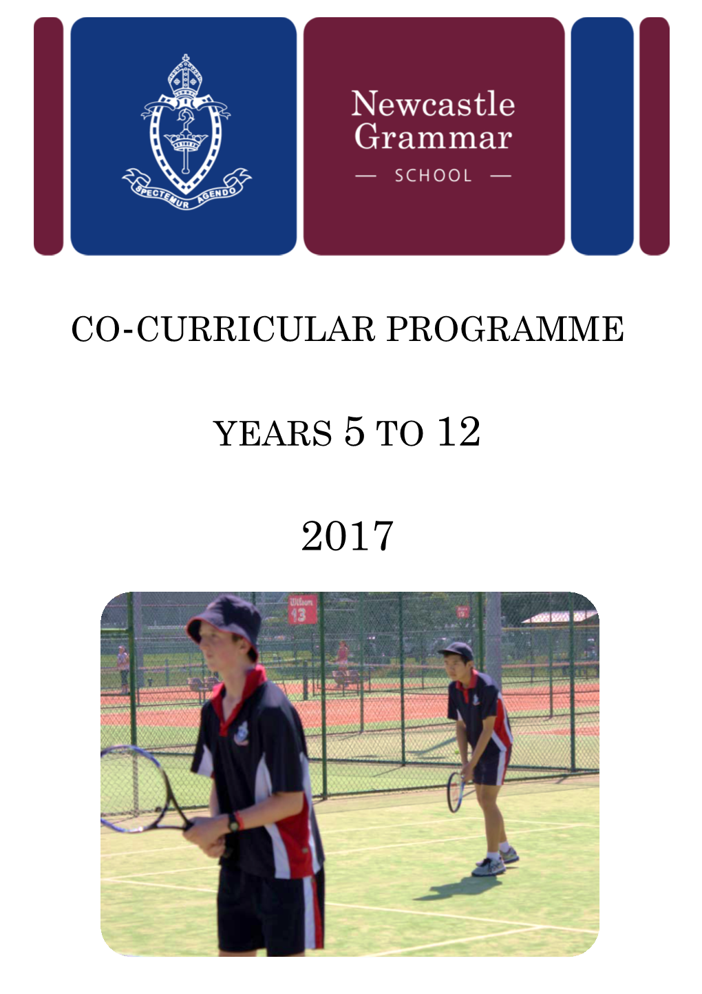 Co-Curricular Handbook 2017 5-12.Docx Last Update: 31 October 2016