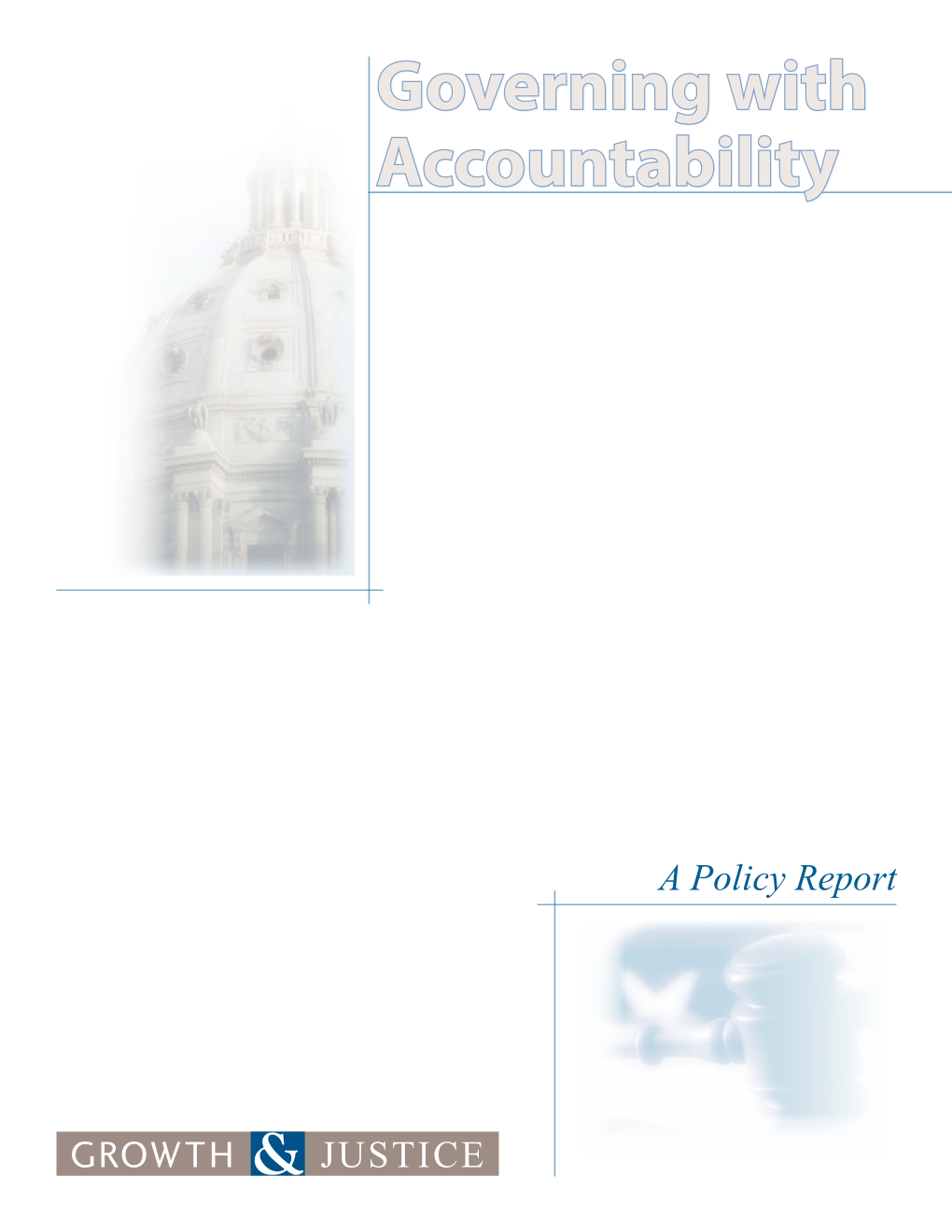 Governing with Accountability Report