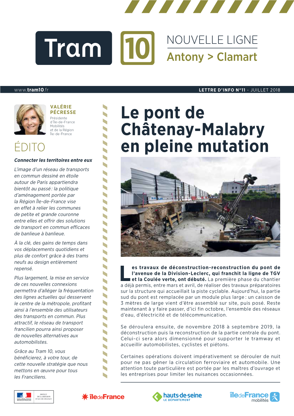Le Pont De Châtenay-Malabry En Pleine Mutation