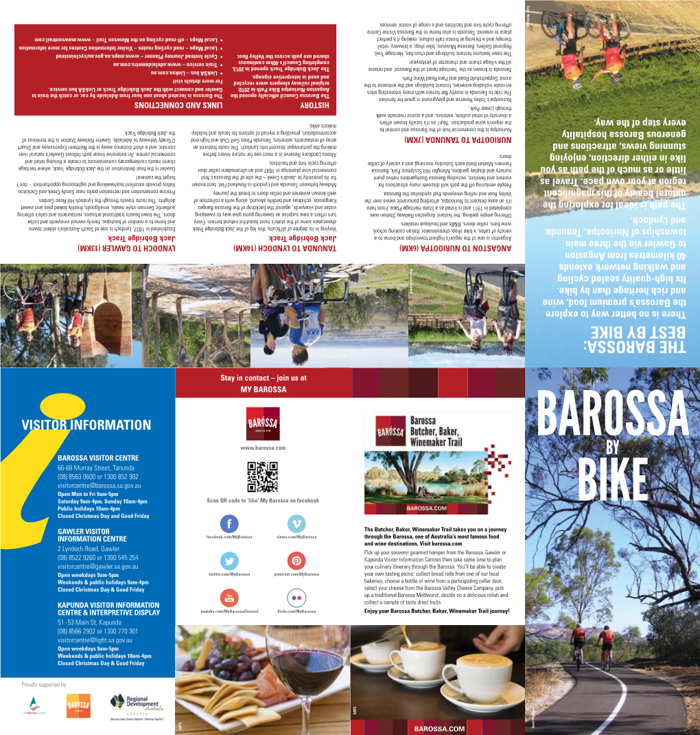 The Barossa Visitor Centre Centre Visitor Barossa the to Home Also Is Tanunda Unwind