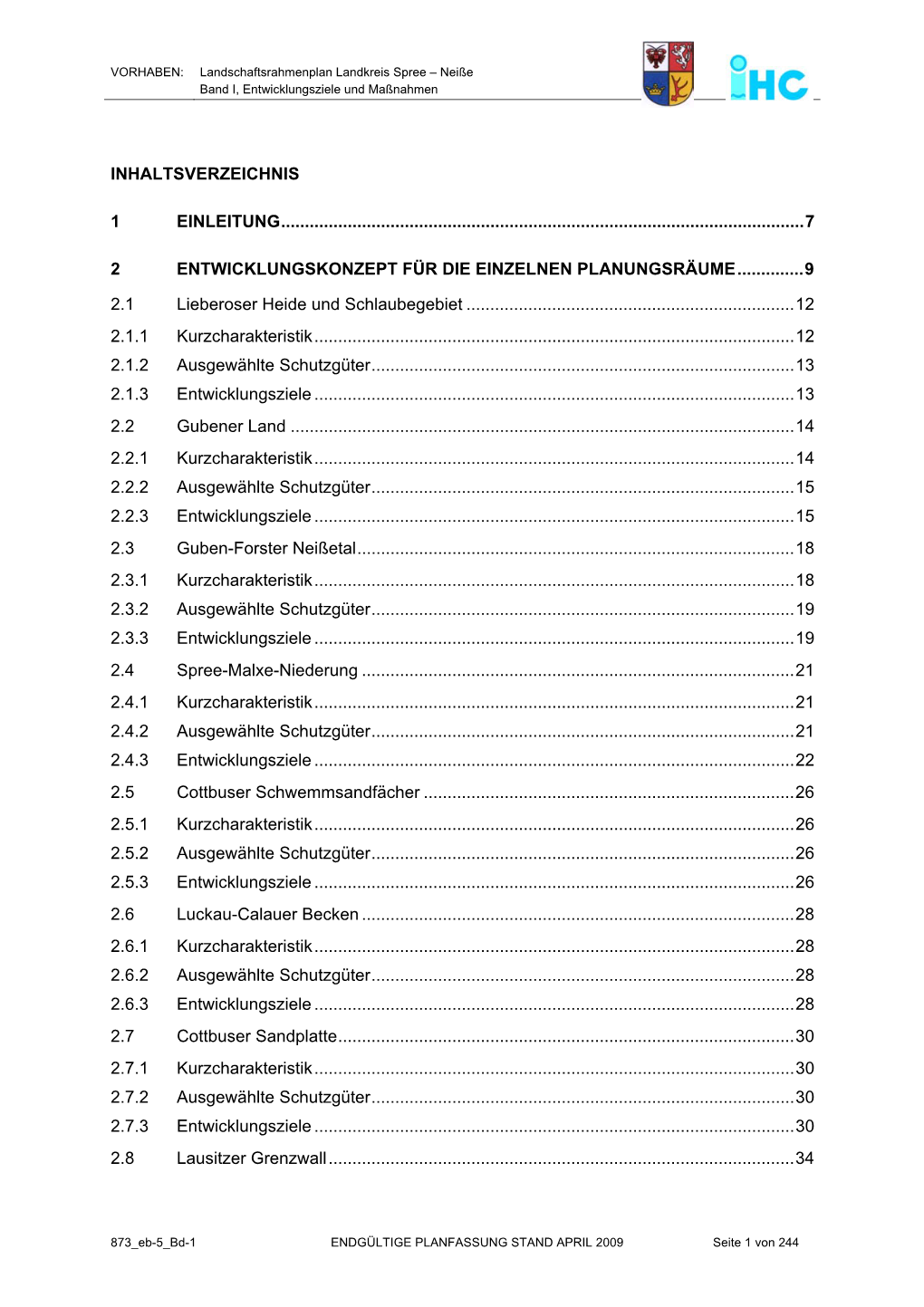 Inhaltsverzeichnis 1 Einleitung