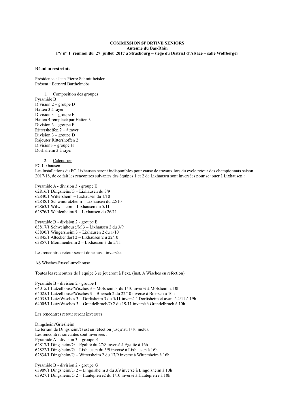 Mise À Jour Calendrier