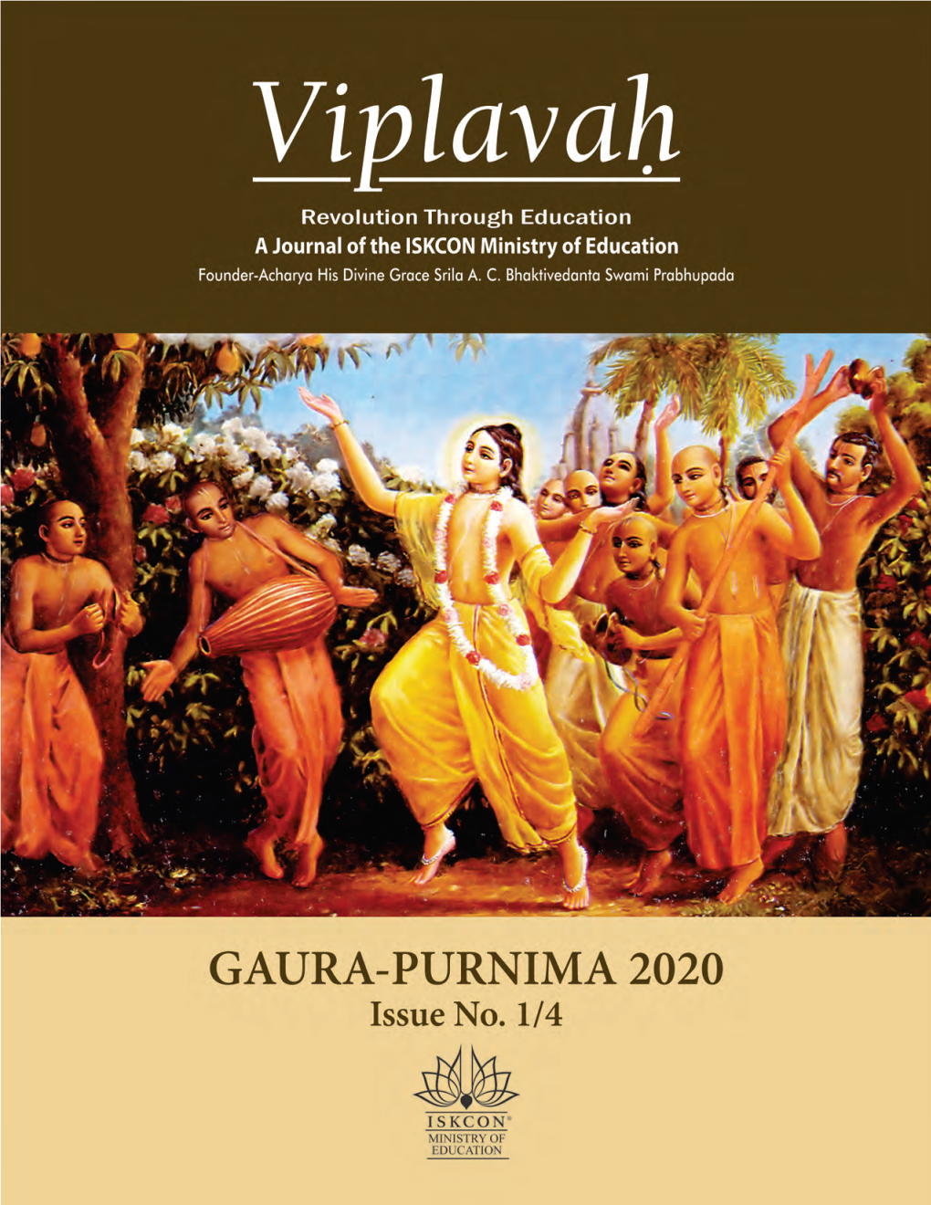 Viplavah 2020 2020 We Will Be Able to Make the Papers Avail- Along with Nrsingha Tirtha Prabhu