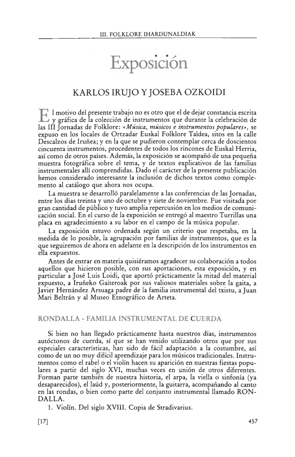 Karlos Irujo Y Joseba Ozkoidi