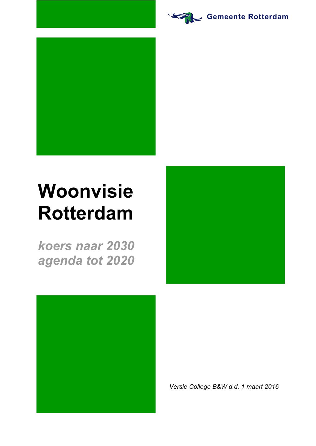 Woonvisie Rotterdam
