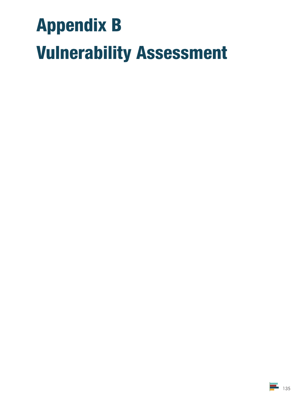 Appendix B Vulnerability Assessment