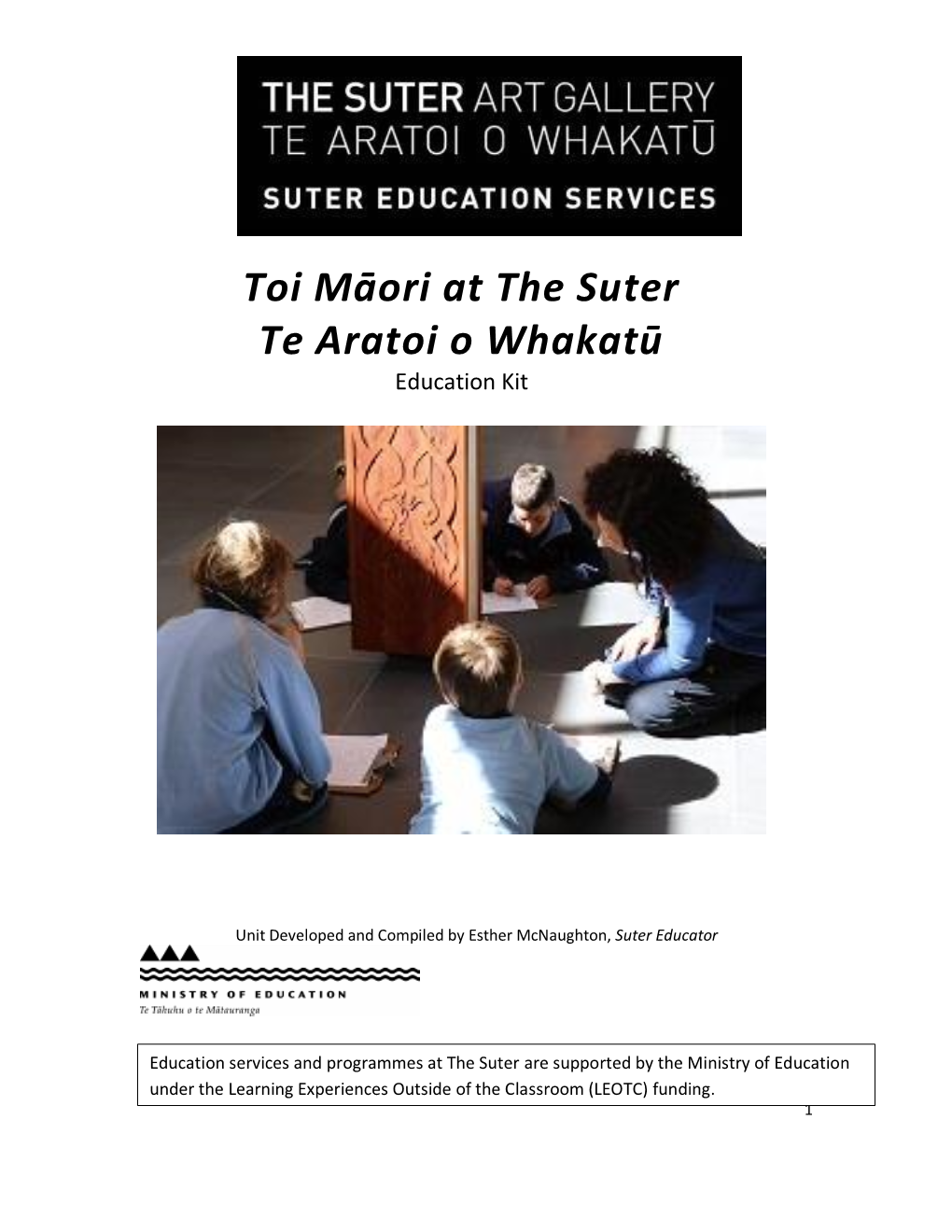 Toi Māori at the Suter Te Aratoi O Whakatū Education Kit