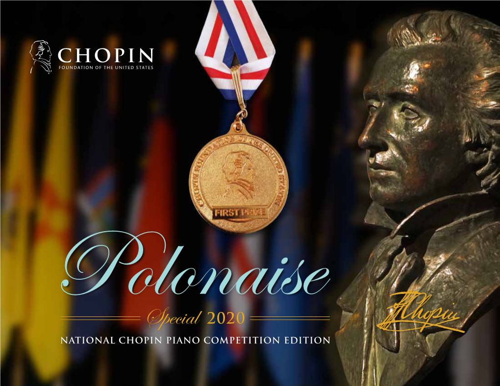 Special 2020 NATIONAL CHOPIN PIANO COMPETITION EDITION Revere It