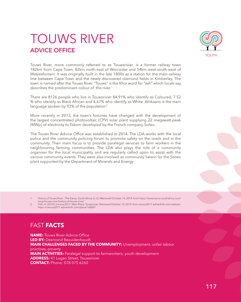 Touws River Advice Office Youth