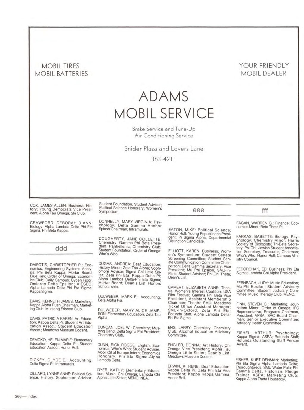 Adams Mobil Service