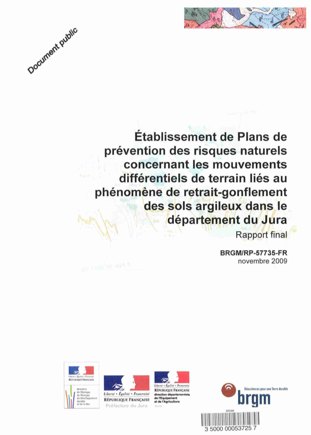 Etablissement De Plans De Prévention Des Risques Naturels