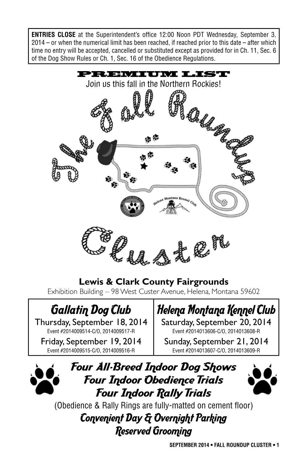 Gallatin Dog Club Helena Montana Kennel Club