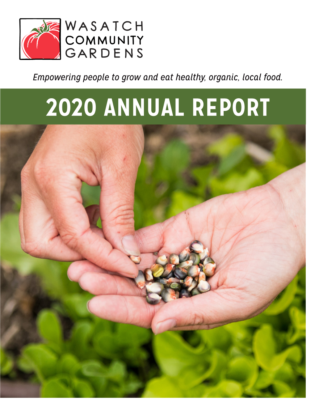 2020 ANNUAL REPORT from the Director About Us