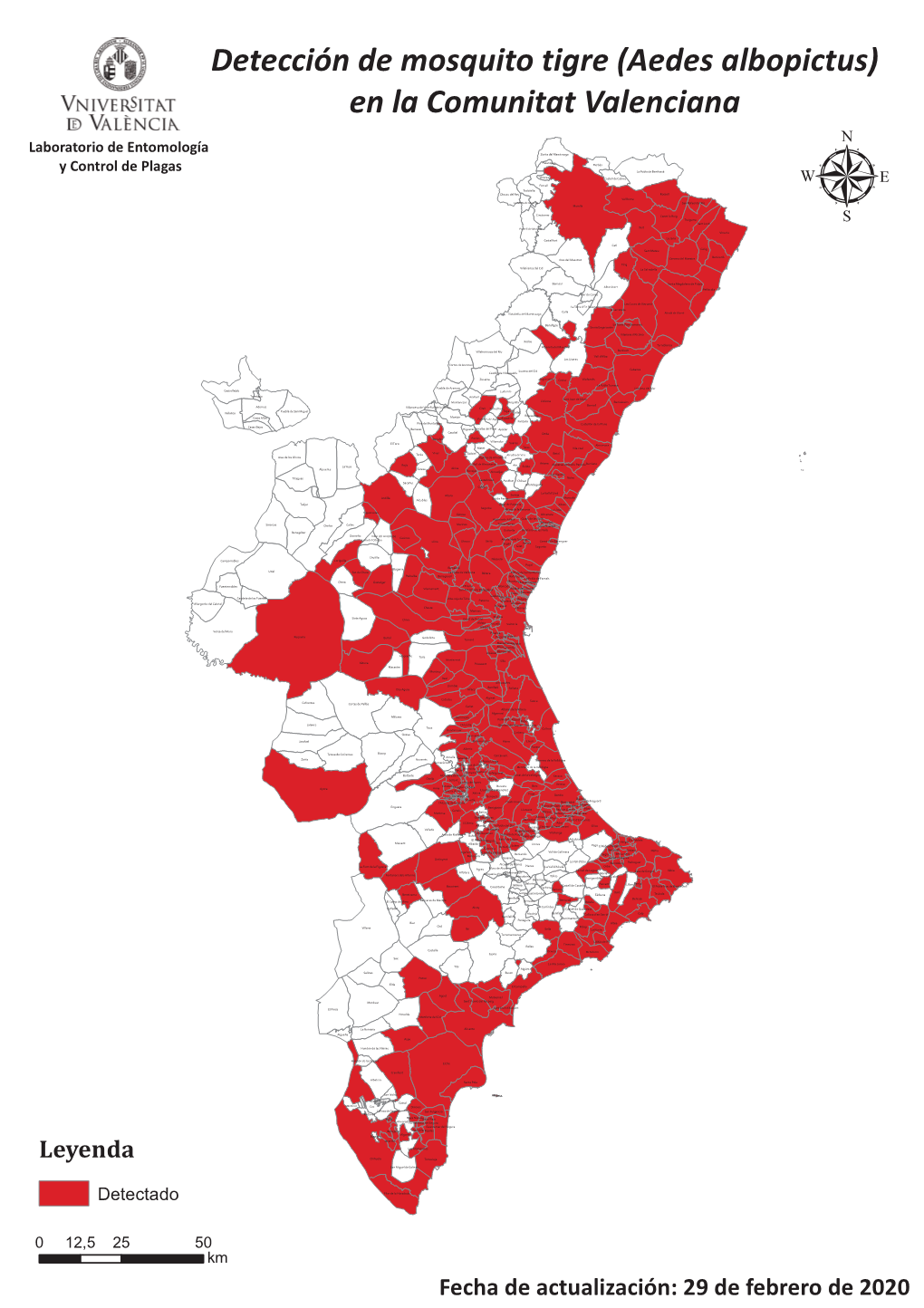 Detección De Mosquito Tigre (Aedes Albopictus) En La Comunitat Valenciana