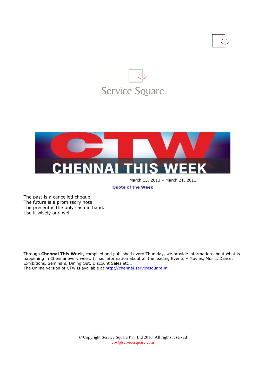 CTW, March 15, 2012