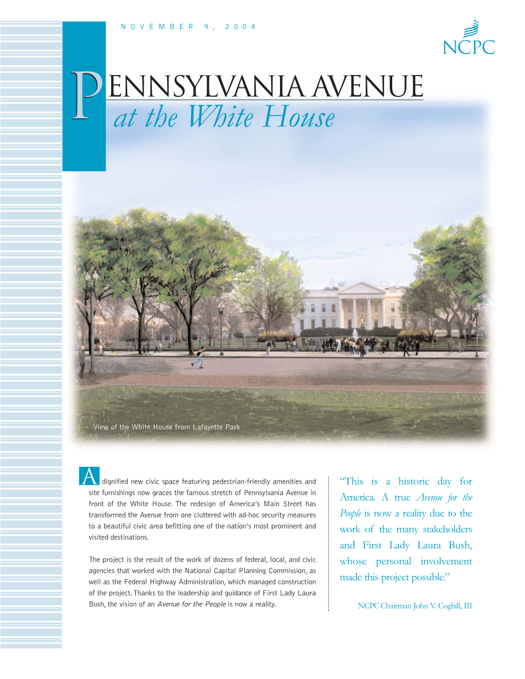 Pennsylvania Avenue at the White House