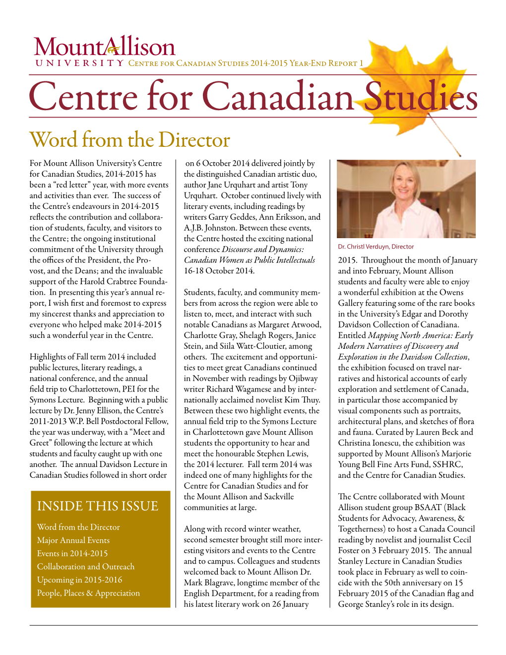 Centre for Canadian Studies