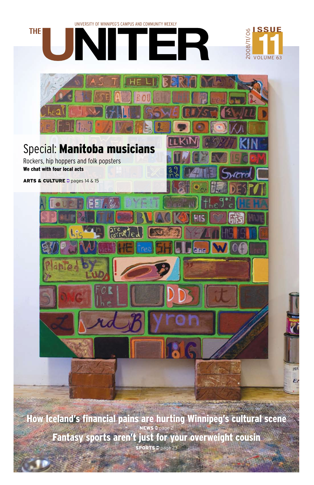 Special: Manitoba Musicians