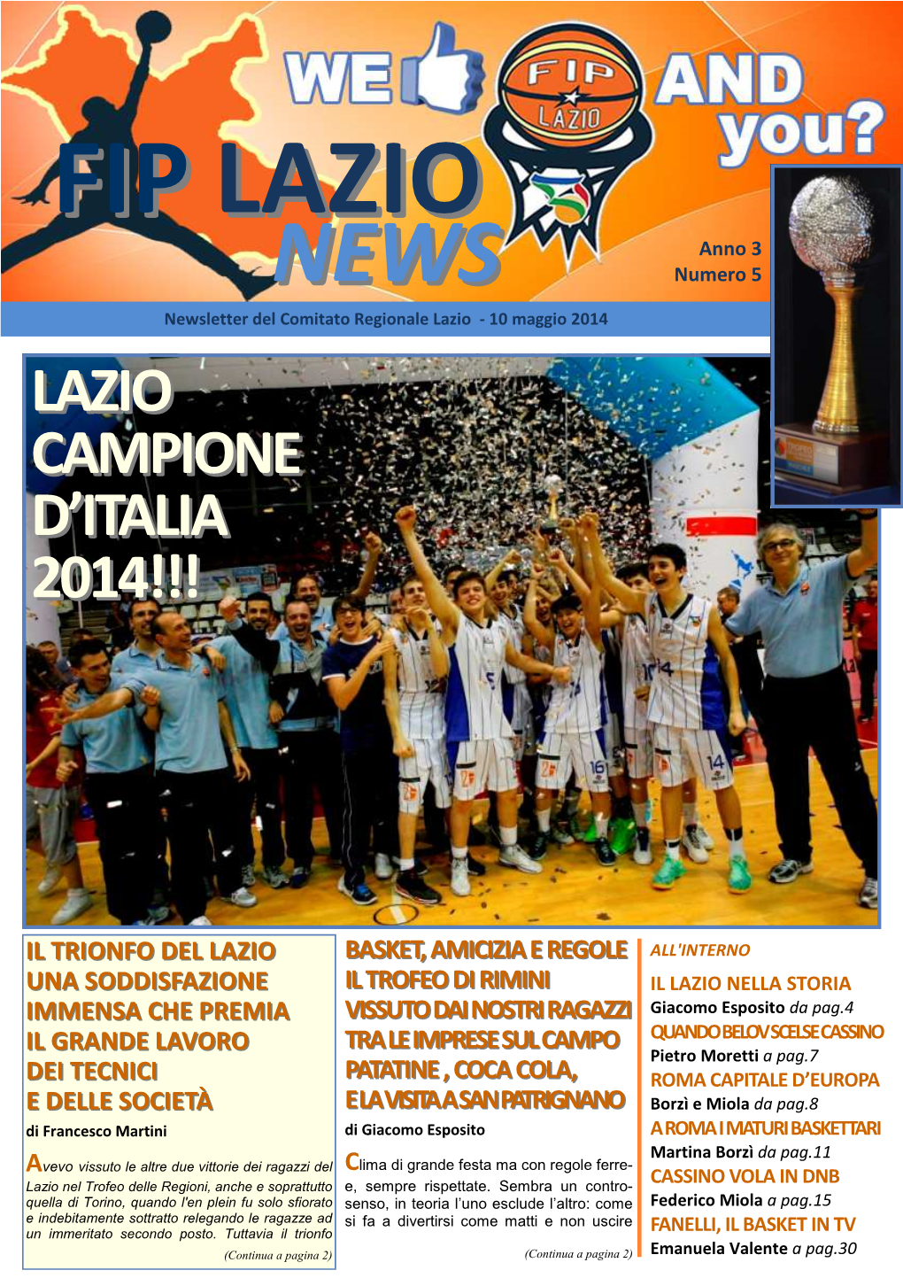 Fip Lazio News Maggio 2014.Pdf