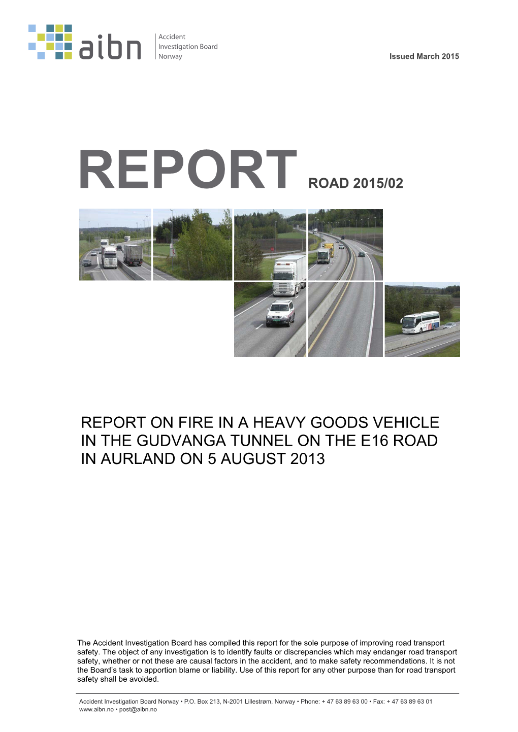 Report Road 2015/02