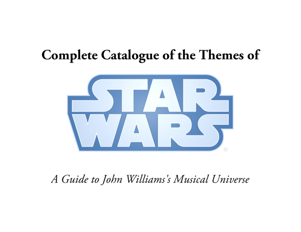 Star Wars Catalogue Contents