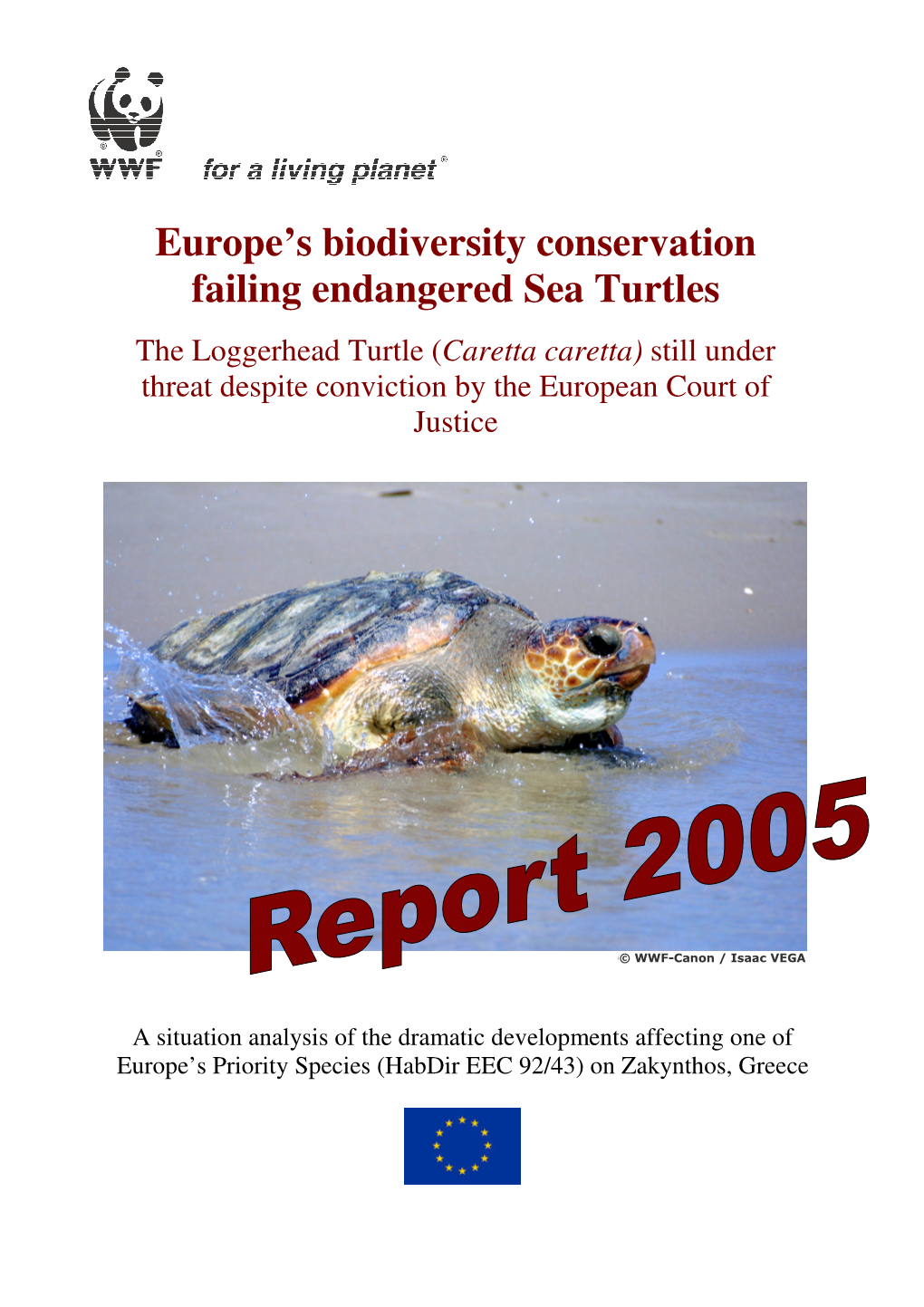 Europe's Biodiversity Conservation Failing Endangered Sea Turtles