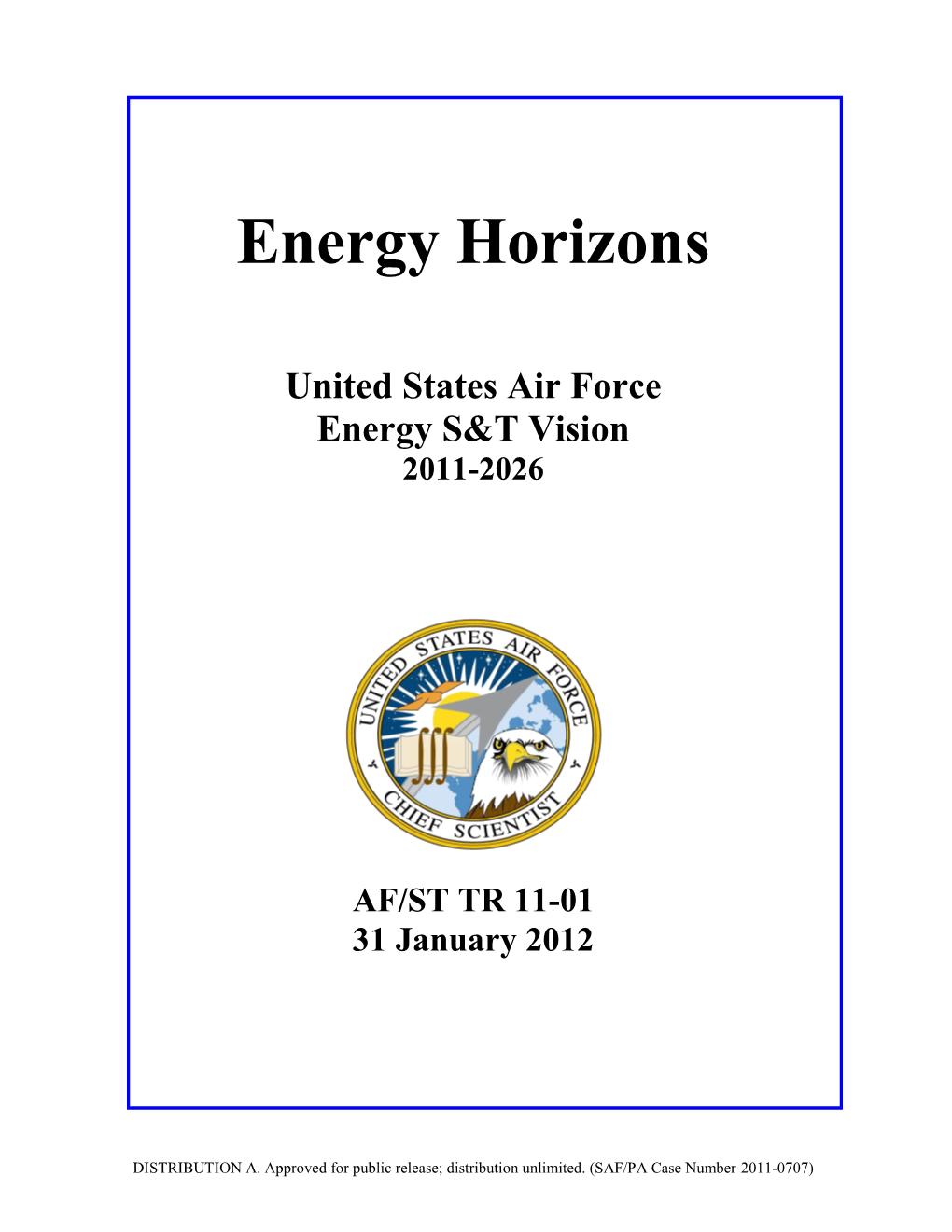 USAF Energy Horizons