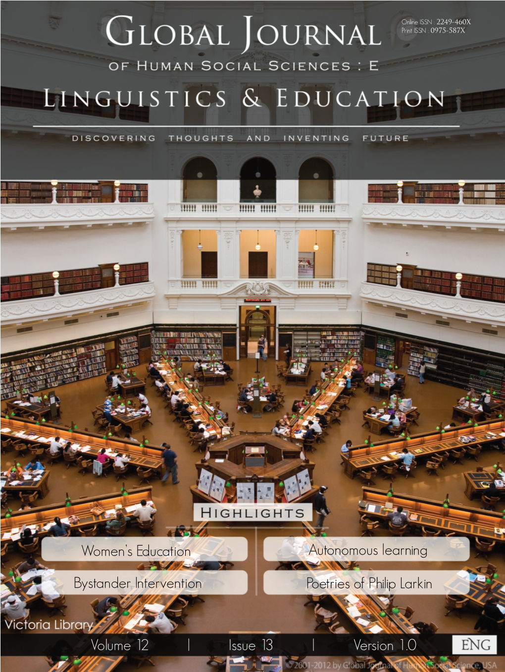 Global Journal of Human Social Science: E Linguistics & Education