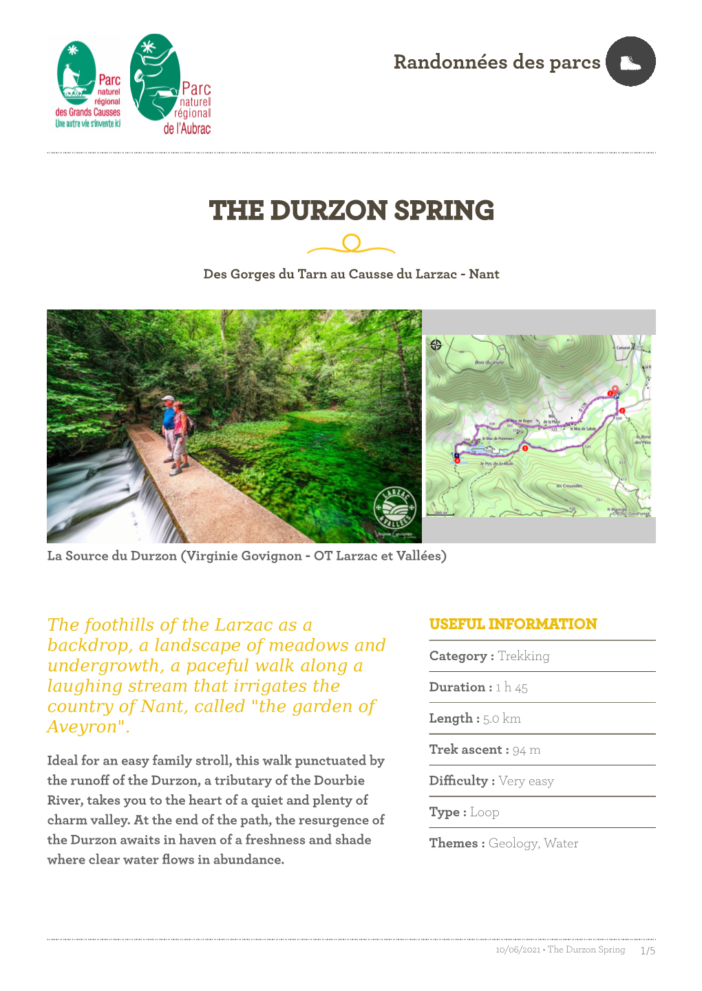 The Durzon Spring