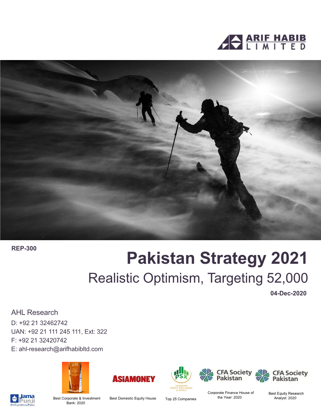 Pakistan Strategy 2021