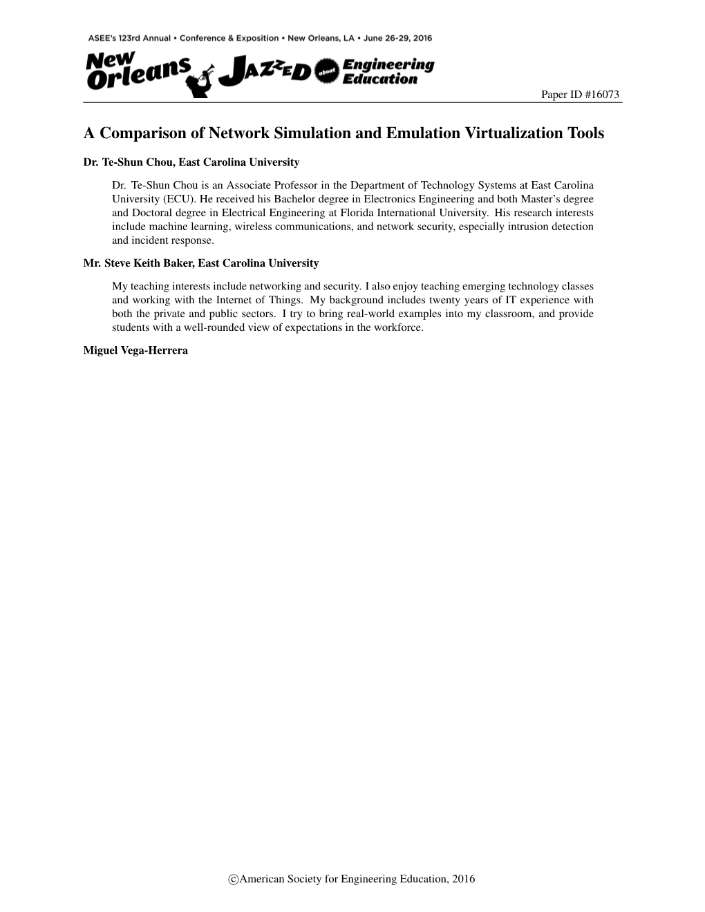 A Comparison of Network Simulation and Emulation Virtualization Tools