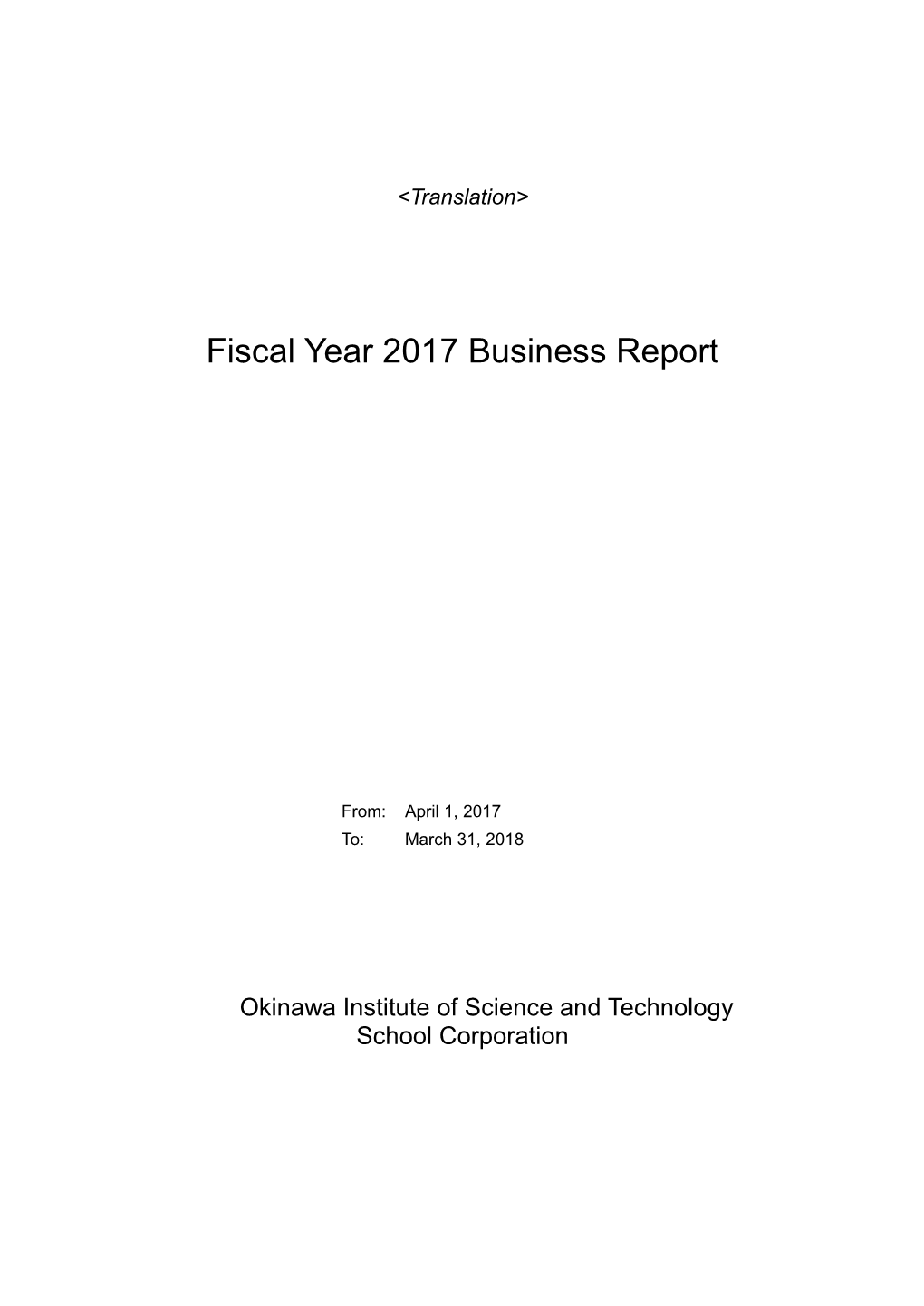 Business Report [Jigyou-Houkoku-Syo]