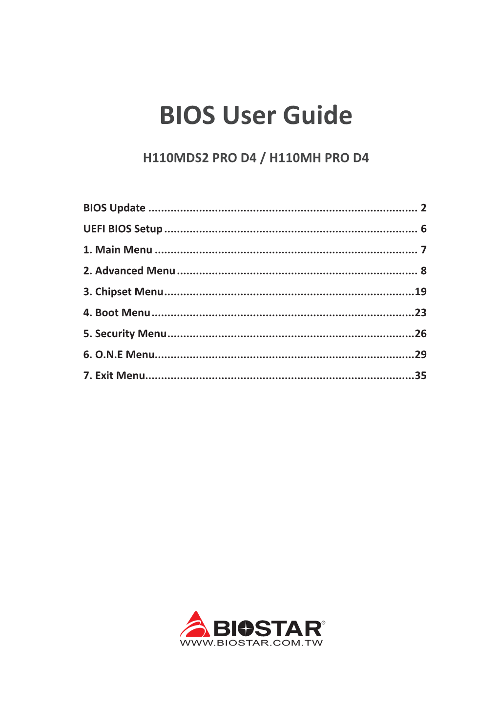 BIOS User Guide