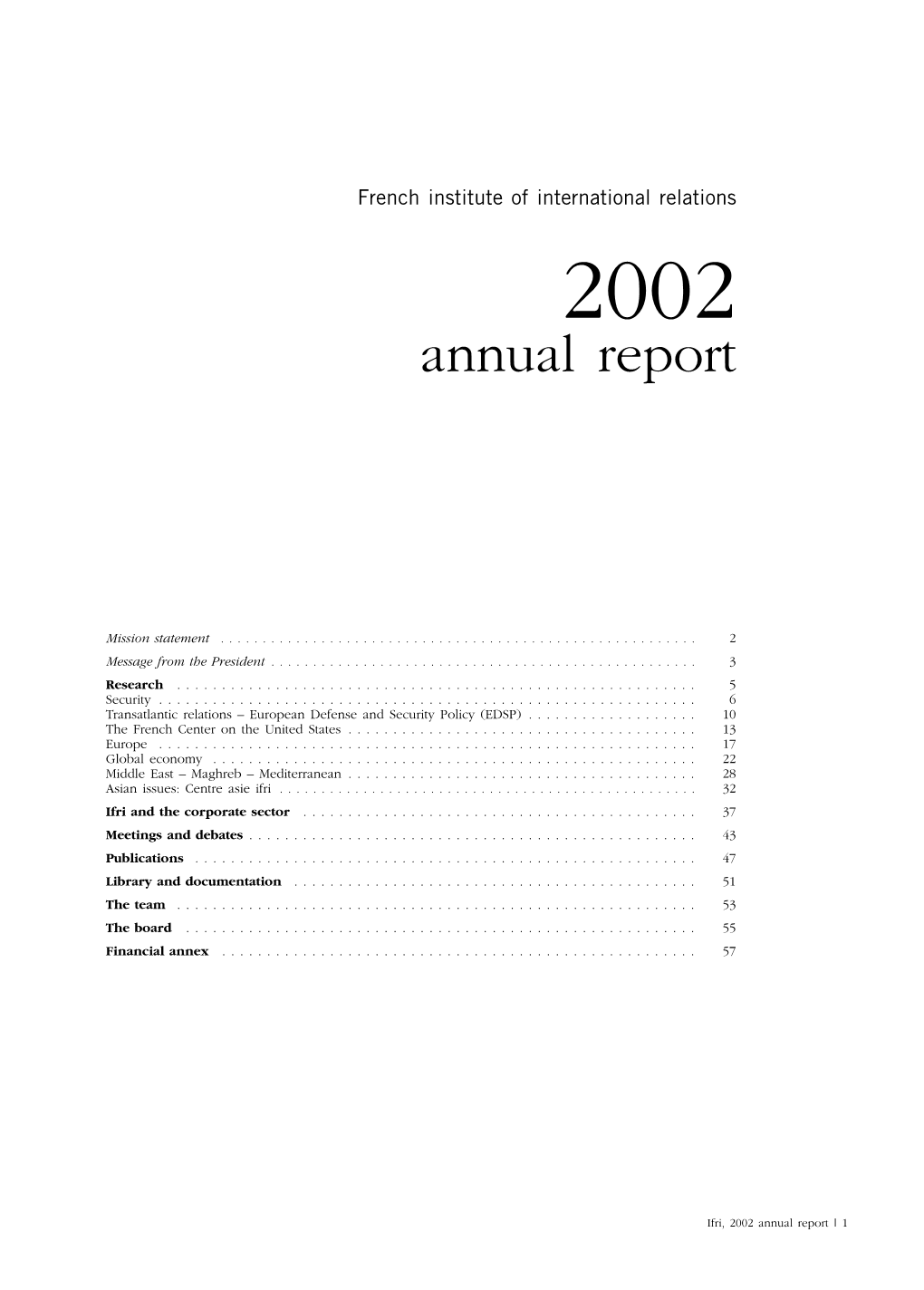 Annual Report 2002