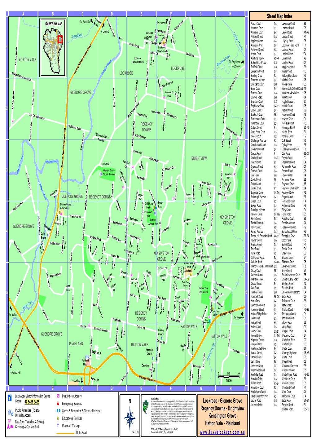 Hatton Vale-Regency Downs-Kensington Grove