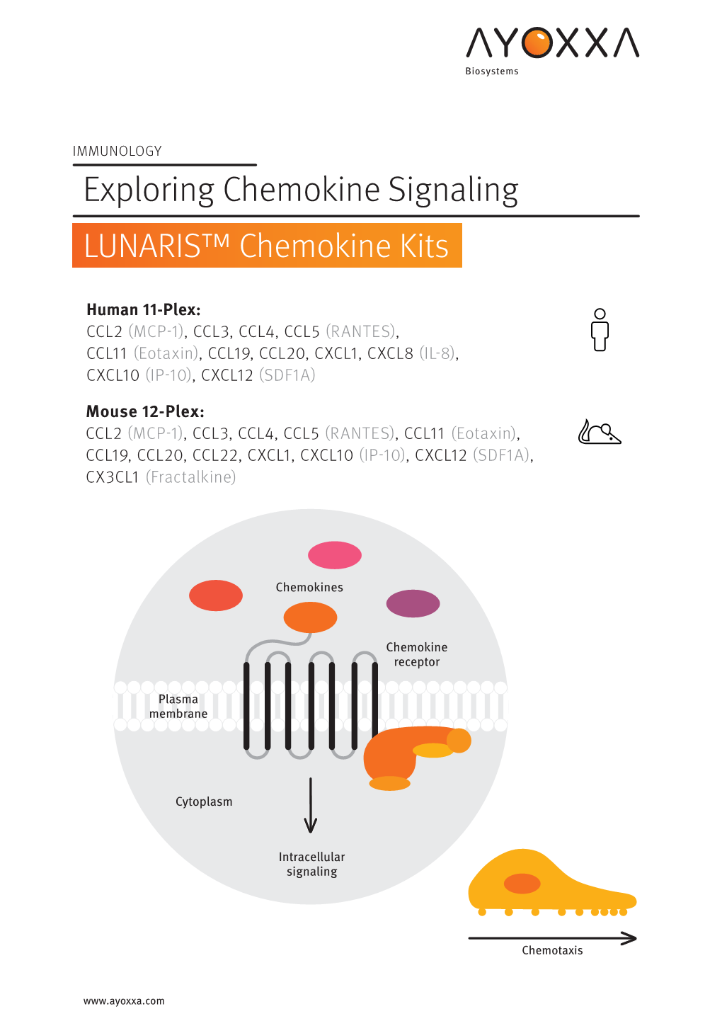 Exploring Chemokine Signaling LUNARIS™ Chemokine Kits