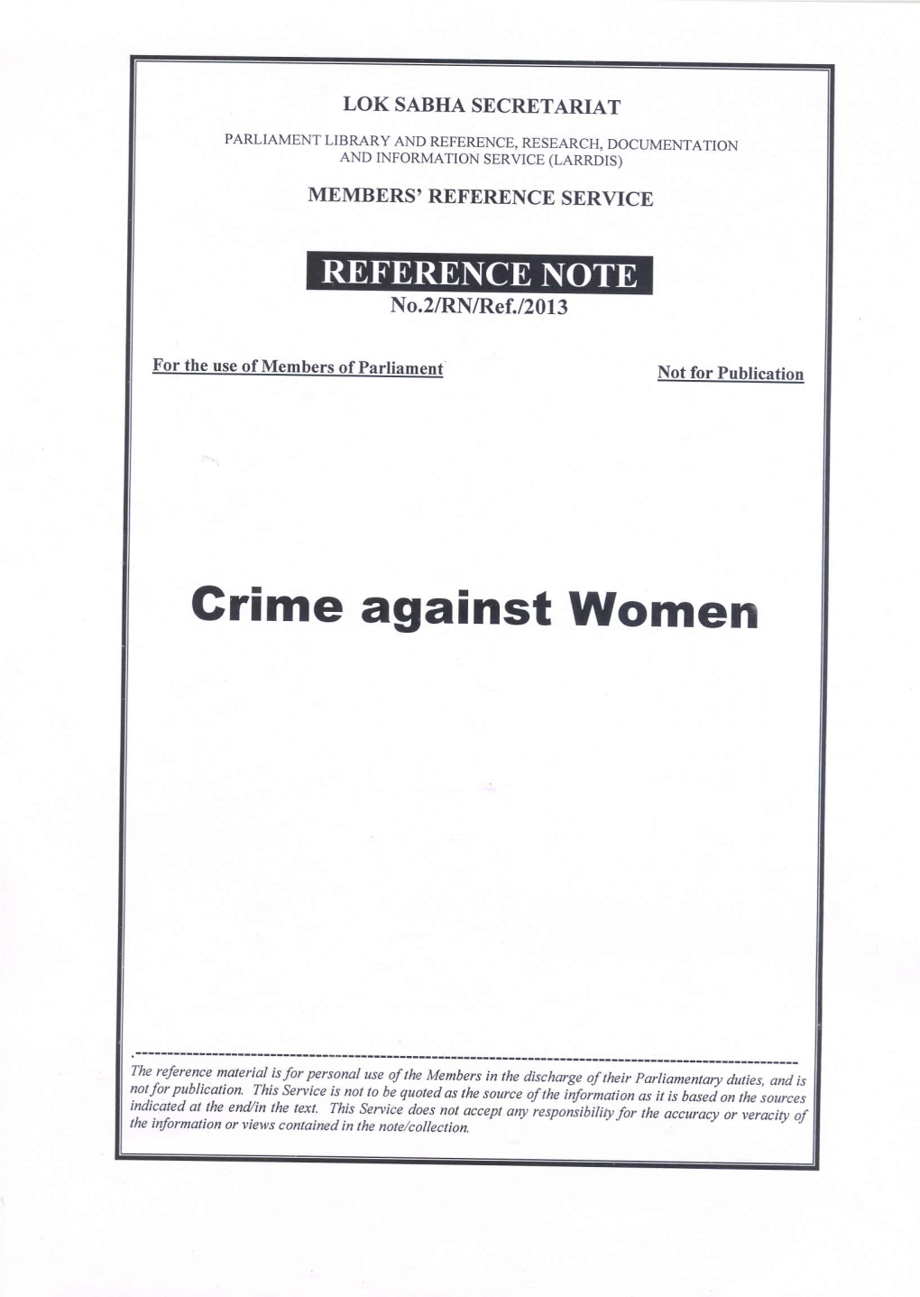 Crime Against Women 4